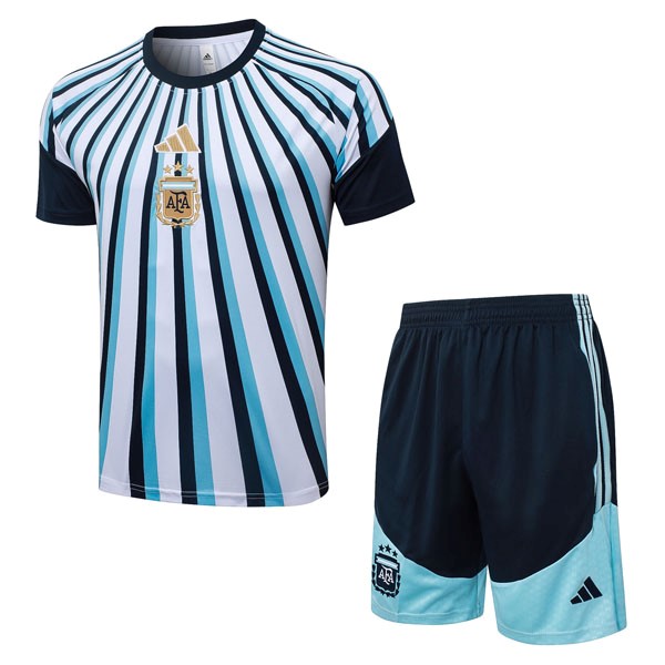 Camiseta Entrenamiento Argentina 2026-2027 Blanco Azul